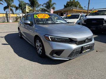 WHITE, 2022 HONDA CIVIC Image 