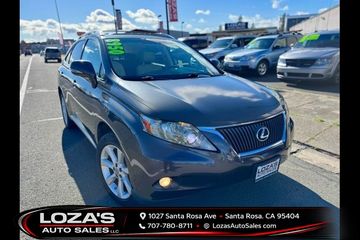 2010 LEXUS RX for sale in SANTA ROSA