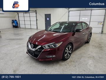 BURGUNDY, 2017 NISSAN MAXIMA Image 