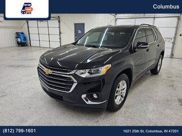 BLACK, 2021 CHEVROLET TRAVERSE Image 