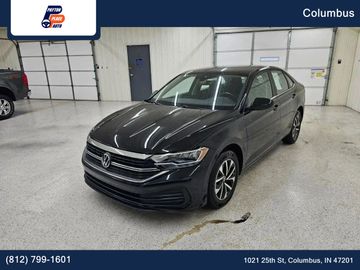 BLACK, 2024 VOLKSWAGEN JETTA Image 