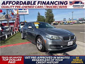 2014 BMW 5 SERIES for sale in FRESNO