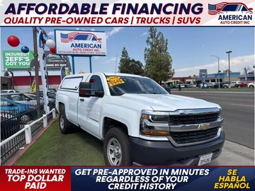 WHITE, 2018 CHEVROLET SILVERADO 1500 REGULAR CAB Image 
