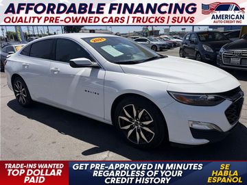 2021 CHEVROLET MALIBU for sale in FRESNO
