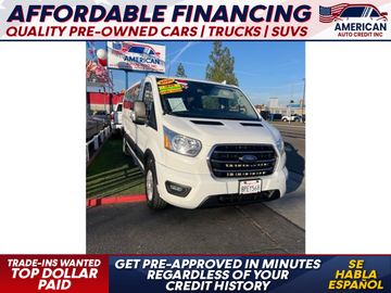 WHITE, 2020 FORD TRANSIT 350 PASSENGER VAN Image 