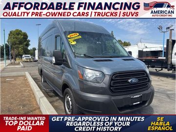 BLUE, 2019 FORD TRANSIT 250 VAN Image 