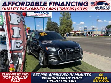 BLACK, 2021 AUDI Q5 Image 