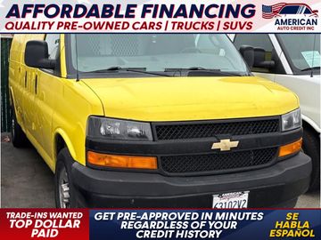 YELLOW, 2021 CHEVROLET EXPRESS 2500 CARGO Image 