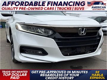 WHITE, 2018 HONDA ACCORD Image 