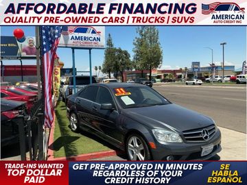 2011 MERCEDES-BENZ C-CLASS for sale in FRESNO