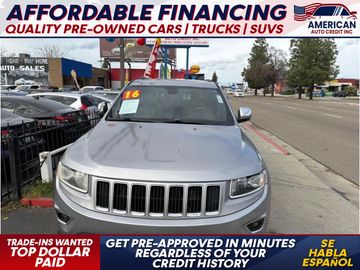 2016 JEEP GRAND CHEROKEE for sale in FRESNO