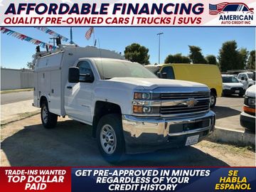 2017 CHEVROLET SILVERADO 3500 HD REGULAR CAB & CHASSIS for sale in FRESNO