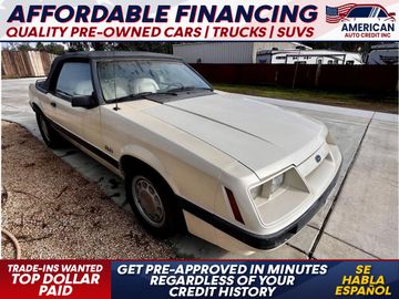 WHITE, 1986 FORD MUSTANG Image 