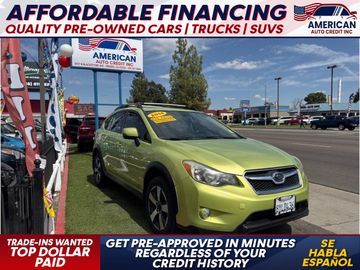 GREEN, 2014 SUBARU XV CROSSTREK Image 