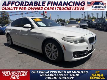 2016 BMW 5 SERIES for sale in FRESNO