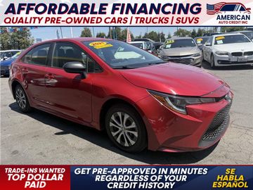 2021 TOYOTA COROLLA HYBRID for sale in FRESNO