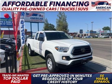 WHITE, 2021 TOYOTA TACOMA ACCESS CAB Image 