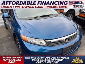 2012 HONDA CIVIC for sale in FRESNO