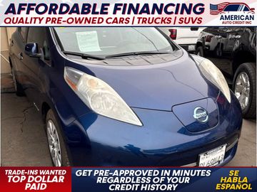 BLUE, 2016 NISSAN LEAF Image 