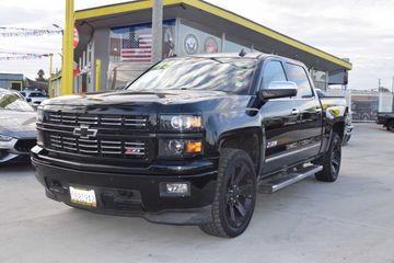 BLACK, 2015 CHEVROLET SILVERADO 1500 CREW CAB Image 