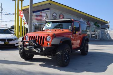 ORANGE, 2015 JEEP WRANGLER Image 