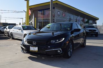 BLACK, 2020 HONDA CIVIC Image 