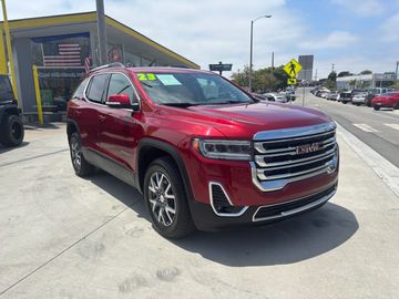 BURGUNDY, 2023 GMC ACADIA Image 