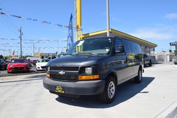 GREEN, 2014 CHEVROLET EXPRESS 1500 PASSENGER Image 