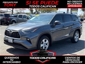 GRAY, 2022 TOYOTA HIGHLANDER Image 