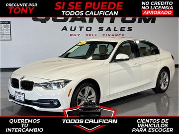 WHITE, 2018 BMW 3 SERIES Image 