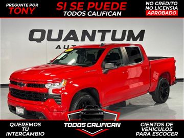 RED, 2022 CHEVROLET SILVERADO 1500 CREW CAB Image 