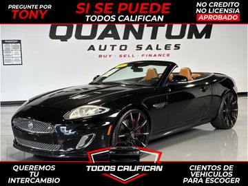 BLACK, 2014 JAGUAR XK Image 