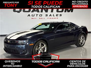 BLUE, 2014 CHEVROLET CAMARO Image 