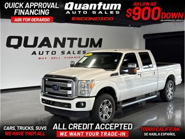 WHITE, 2015 FORD F250 SUPER DUTY CREW CAB Image 