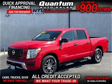 2022 NISSAN TITAN CREW CAB for sale in ESCONDIDO