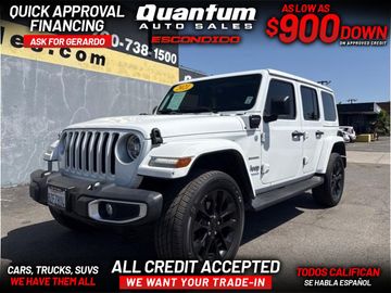 2021 JEEP WRANGLER UNLIMITED 4XE for sale in ESCONDIDO