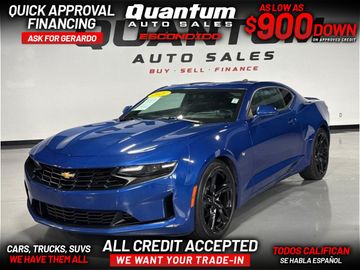 BLUE, 2021 CHEVROLET CAMARO Image 