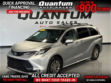 2021 TOYOTA SIENNA for sale in ESCONDIDO