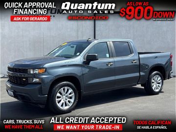 2019 CHEVROLET SILVERADO 1500 CREW CAB for sale in ESCONDIDO