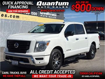 2021 NISSAN TITAN CREW CAB for sale in ESCONDIDO