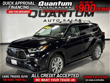 2022 TOYOTA HIGHLANDER HYBRID for sale in ESCONDIDO
