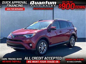 2018 TOYOTA RAV4 HYBRID for sale in ESCONDIDO