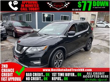 BLACK, 2017 NISSAN ROGUE Image 