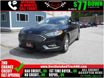 BLACK, 2017 FORD FUSION Image 