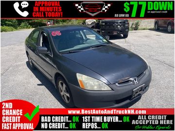 GREY, 2005 HONDA ACCORD Image 