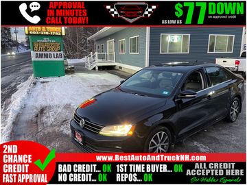 BLACK, 2017 VOLKSWAGEN JETTA Image 