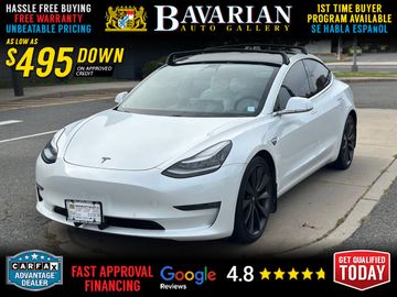 White, 2020 Tesla Model 3 Image 