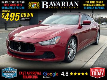 Burgundy, 2015 Maserati Ghibli Image 