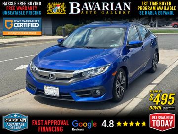 2016 HONDA CIVIC for sale in BAYONNE