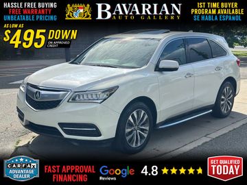 2016 ACURA MDX for sale in BAYONNE